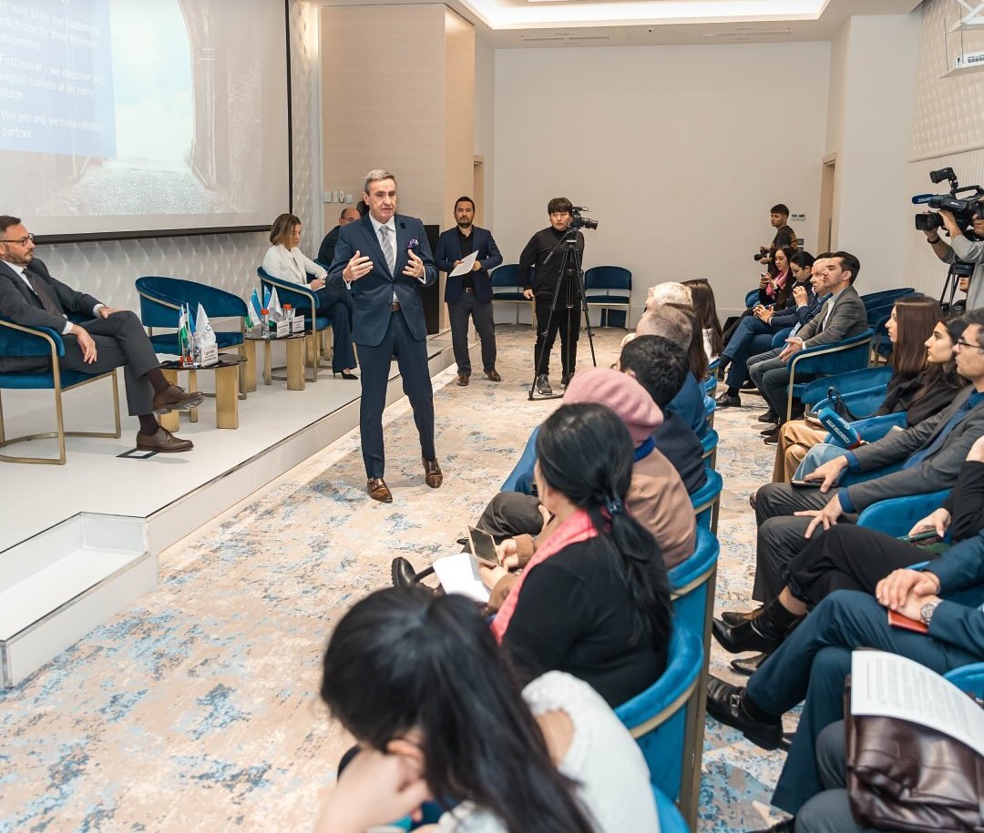 16 февраля на территории выставочного комплекса Central Asian Expo (CAEx) прошла пресс-конференция посвященная открытию представительства и официального офиса крупнейшего организатора выставок Messe Frankfu (3).jpg